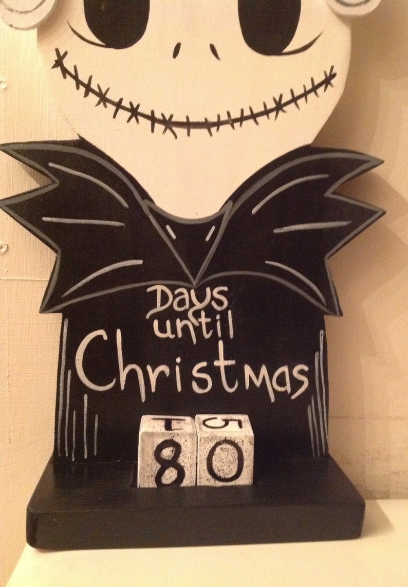 Nightmare Before Christmas Jack Skellington Calendar Etsy