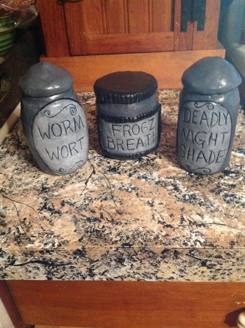 Nightmare Before Christmas Jars