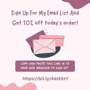 Puede incluir: Reg&iacute;strese en la lista de correo electr&oacute;nico y obtenga un 10 % de descuento en su pedido. Copie y pegue este enlace en su navegador web para registrarse: https://bit.ly/4dzEKtY