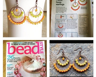 Orecchini A Perno Chandelier E Gocce Rosso Geranio - Chic Ad Hoc - Foto 9