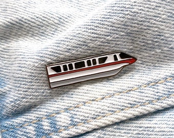 Monorail Red - Disney World Ride Vehicle Pin