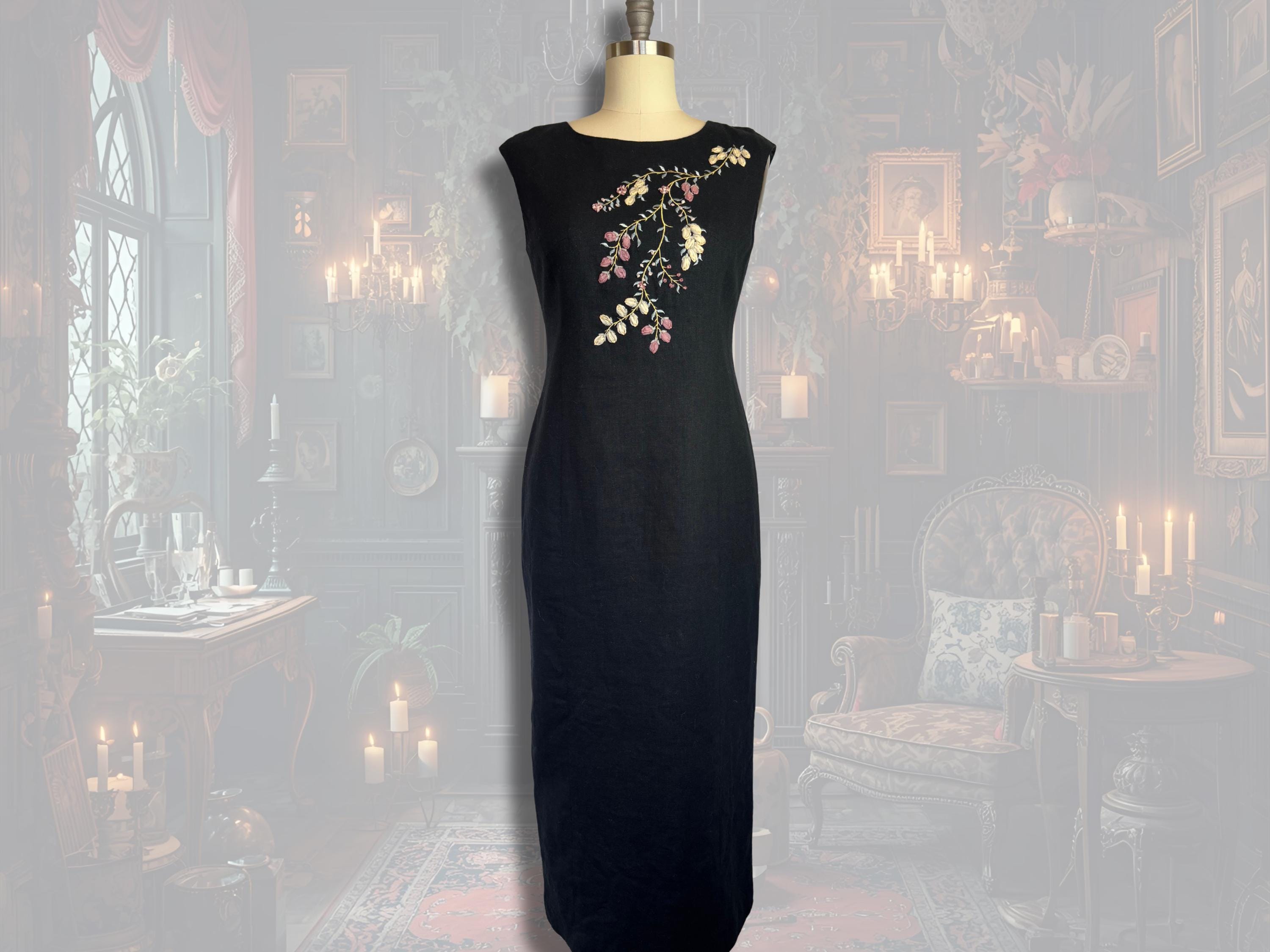 practical magic black dress Practical Magic Maxi Dress main image 1