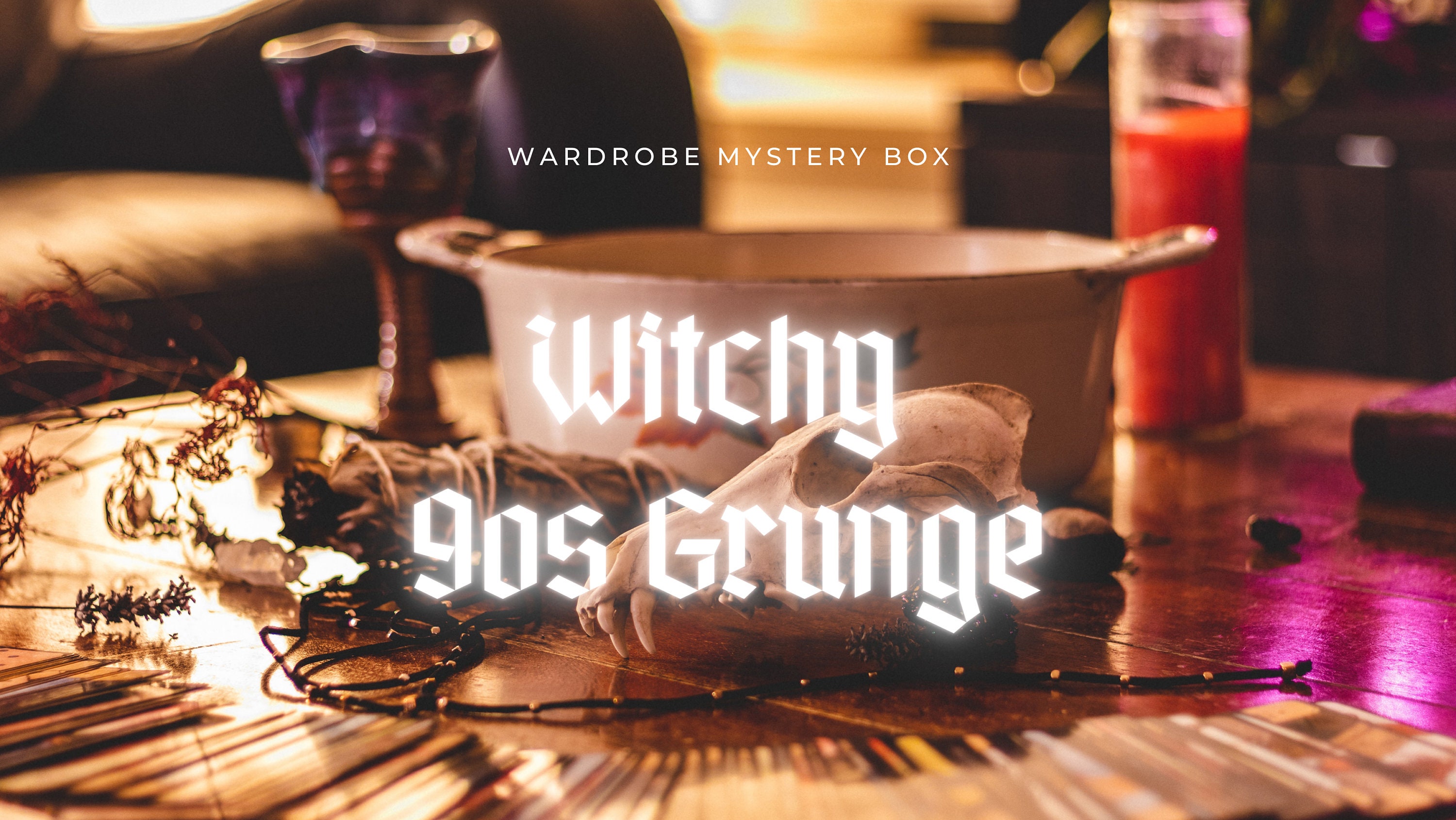 Whimsigoth Mystery Box - Witchy 90s Grunge *FIVE Full Size