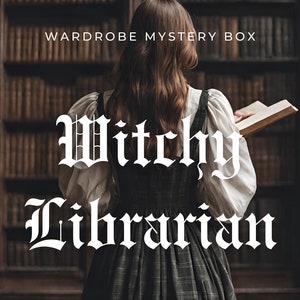 Dark Academia Mystery Box Witchy Librarian *FIVE Full Size Items Plus Accessories!* Aesthetic Wardrobe Bundle - Terra Exchange Vintage