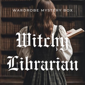 Dark Academia Mystery Box Witchy Librarian *FIVE Full Size Items Plus Accessories!* Aesthetic Wardrobe Bundle - Terra Exchange Vintage