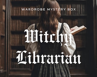 Dark Academia Mystery Box Witchy Librarian *FIVE Full Size Items Plus Accessories!* Aesthetic Wardrobe Bundle - Terra Exchange Vintage
