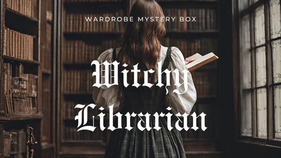 Dark Academia Mystery Box Witchy Librarian *FIVE … - image 1