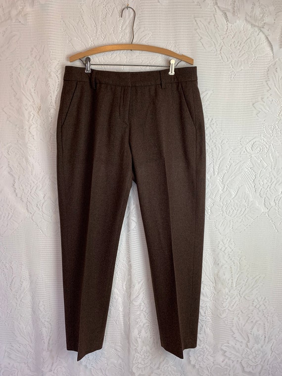 Riding Trousers Dark Academia Pleated Wool Pants … - image 3