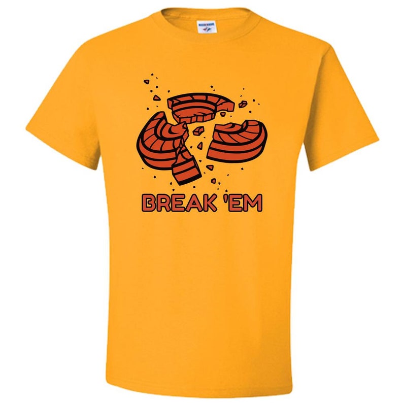 Break 'em / Trap, Skeet and Sporting Clay T-Shirt / Competition Shooting / Clay Pigeon / Clay Target / Clay Bird / Skeet Shooting / Shotgun image 6