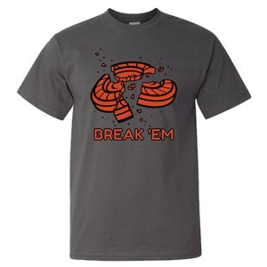 Break 'em / Trap, Skeet and Sporting Clay T-Shirt / Competition Shooting / Clay Pigeon / Clay Target / Clay Bird / Skeet Shooting / Shotgun afbeelding 9