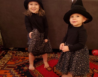 Crochet Witch Hat: Halloween Costume, Baby Toddler Gift