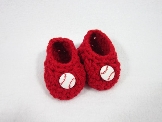 St Louis Cardinals MLB Logo Baby Bootie Slipper