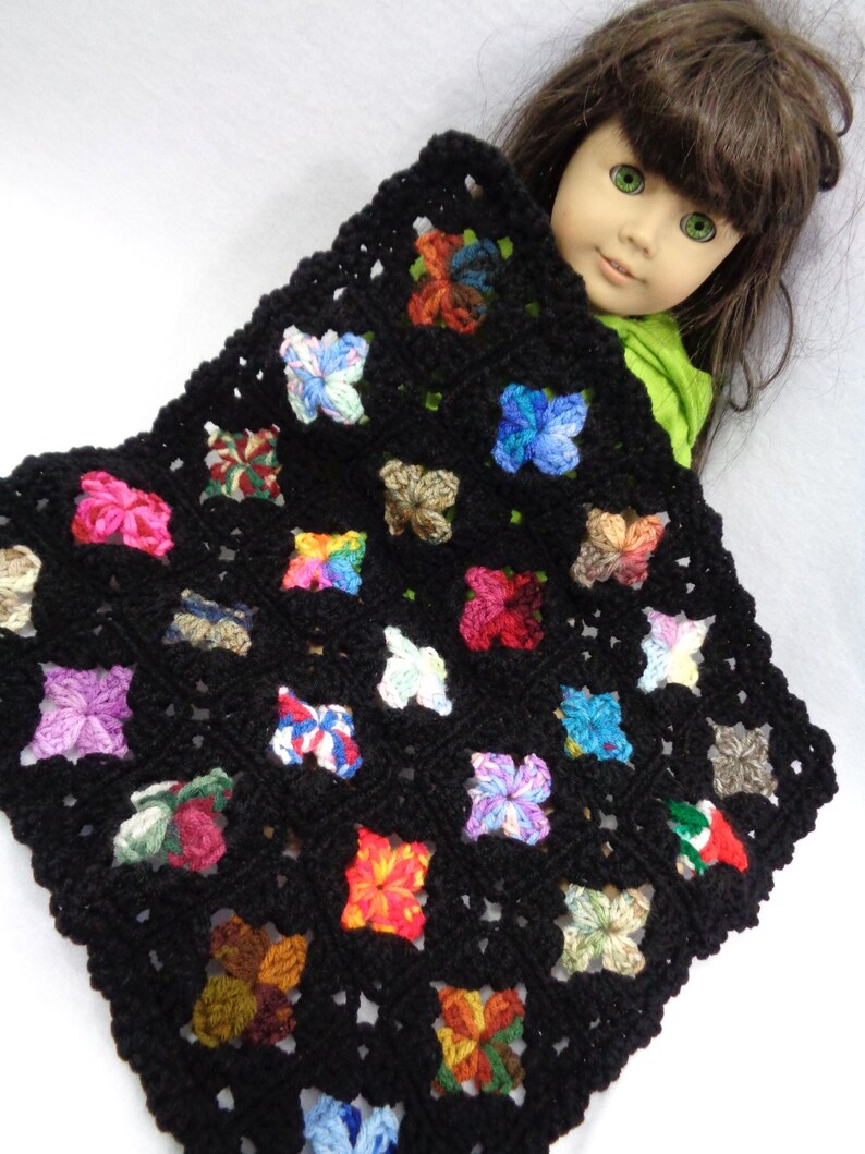18 inch doll blanket crochet pattern