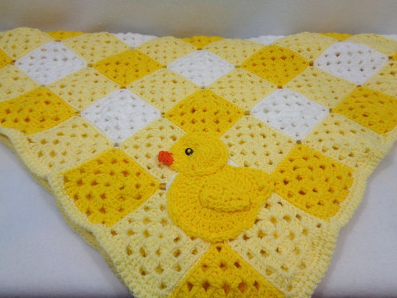 duck baby blanket