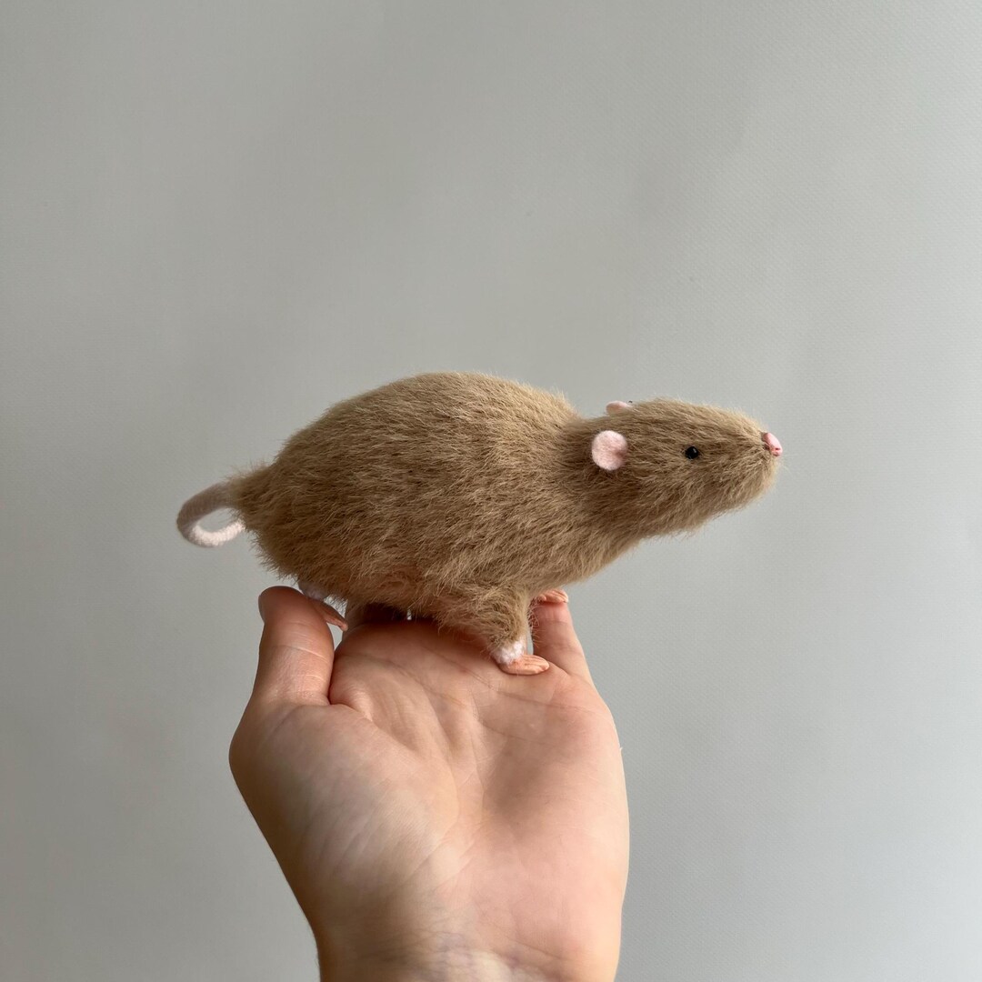 Miniature Rat Realistic Toy Artificial Stuffed Animal Mouse Toy Soft ...