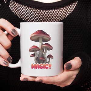 PNG « Magie », numérique, téléchargement, champignon, forêt, humour, nature, champignon vénéneux, graphique