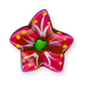 Enamel Flower Ring  for  Oval 10X6 mm  Leather Cord Jewelry