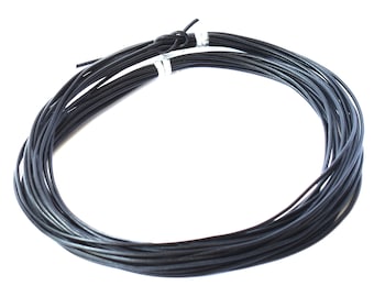 2 mm griechische Lederschnur, Farbauswahl, 2 Meter Mindestbestellmenge, Mengenrabatt, echte griechische Lederschnur, schöner Lederduft - kein Geruch