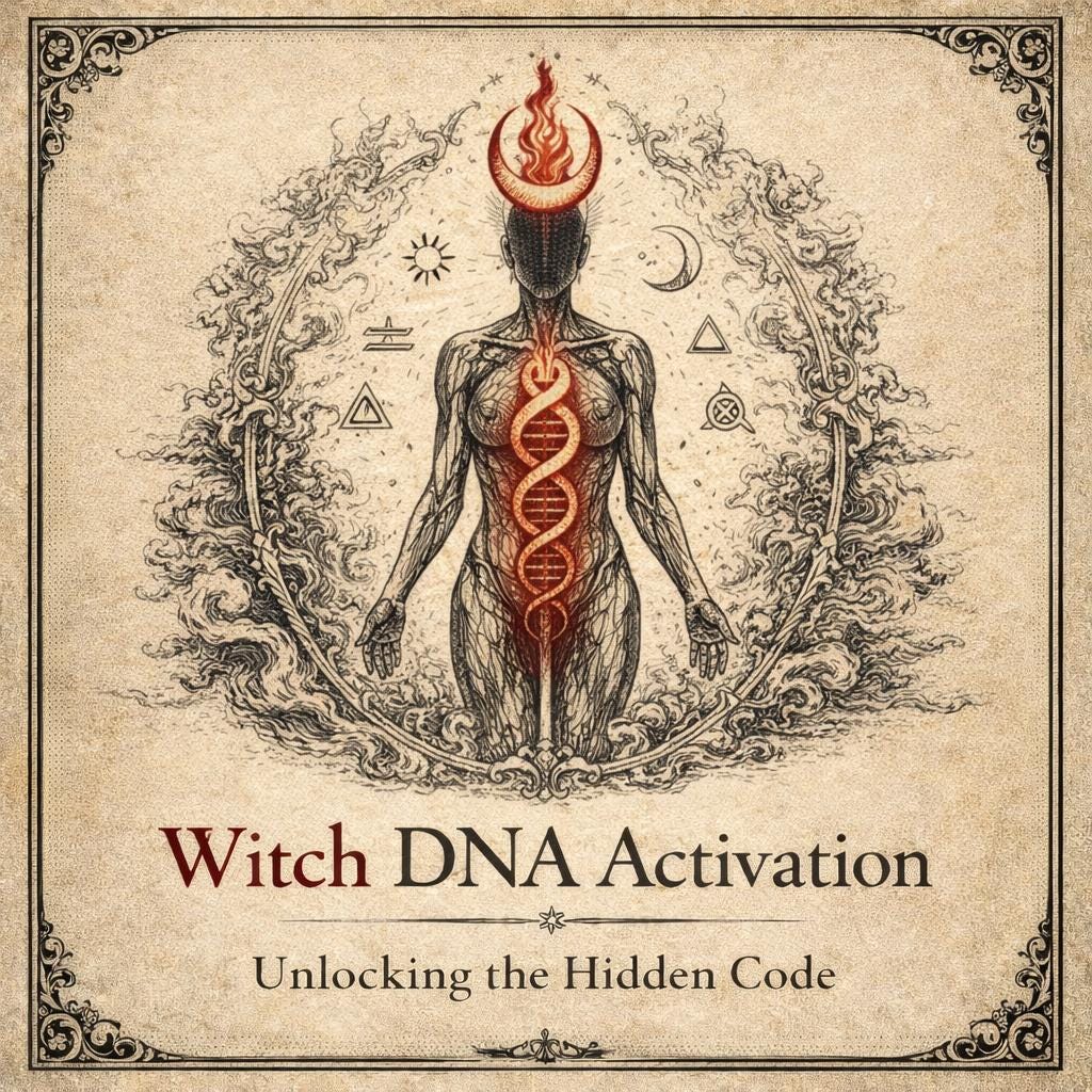 Witch DNA Activation: Awakening Magical Powers, Opening the Third Eye ...