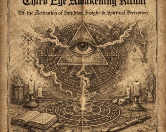 A super powerful spell, a powerful ritual to activate the third eye.