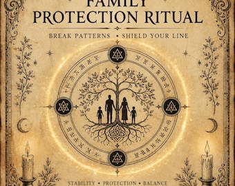 Family Line Protection Ritual | Ancestral Shield & Generational Energy Protection