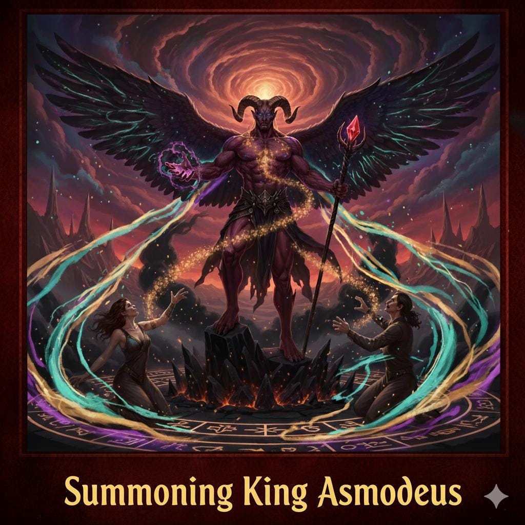 Asmodeus altar - Etsy México, image size:1024x1024