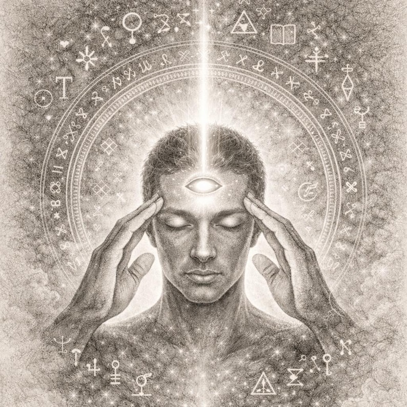 Intelligence & Genius Activation Spell | Mental Clarity • Creative Insight • Intuition | Personalized Remote Ritual image 1