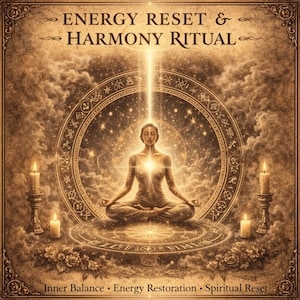 An energetic reset and harmony ritual – restoring your natural vibration and inner peace