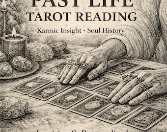 Past Life Tarot Reading | Who Were You Before? Karmic Patterns, Soul History & Past Life Insights | Personalized Digital PDF
