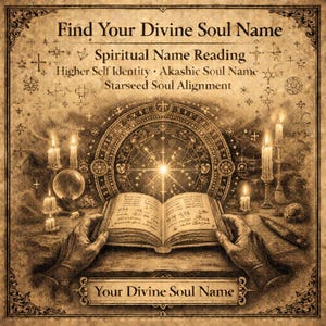 Divine Soul Name Reading – Discover Your Sacred Spiritual Name & Higher Self Identity