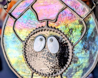 Stained Glass Spirited Away soot sprite | Sun Catcher