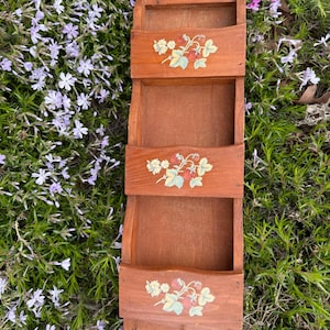 Small Vintage wood organizer