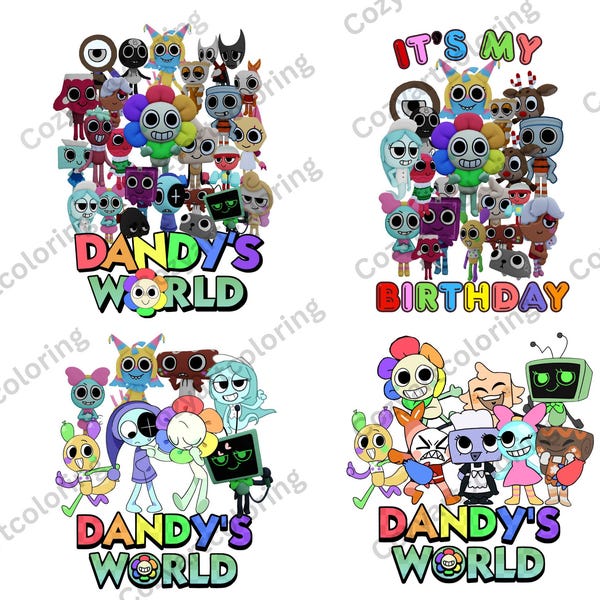 Dandys World Blot Fanart - Etsy Canada