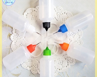 Flaconi Applicatori Con Punta Ago 30ml - 6 Pezzi Per Colla, Olio E Liquidi Di Precisione - Foto 7