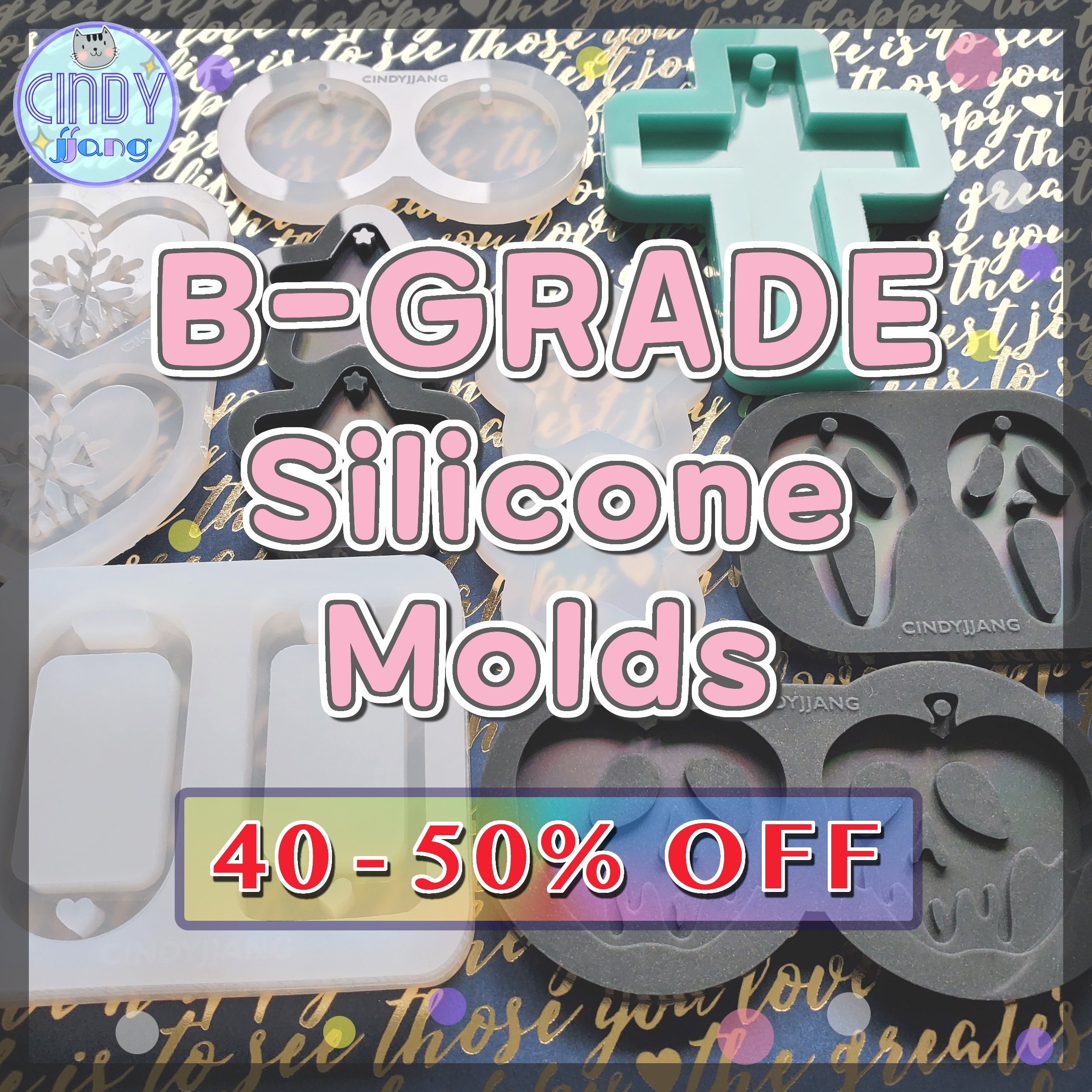 Food Grade Silicone Mold Making Kit Part A & B Purple White Mix 20g / 1TB  Total DIY 