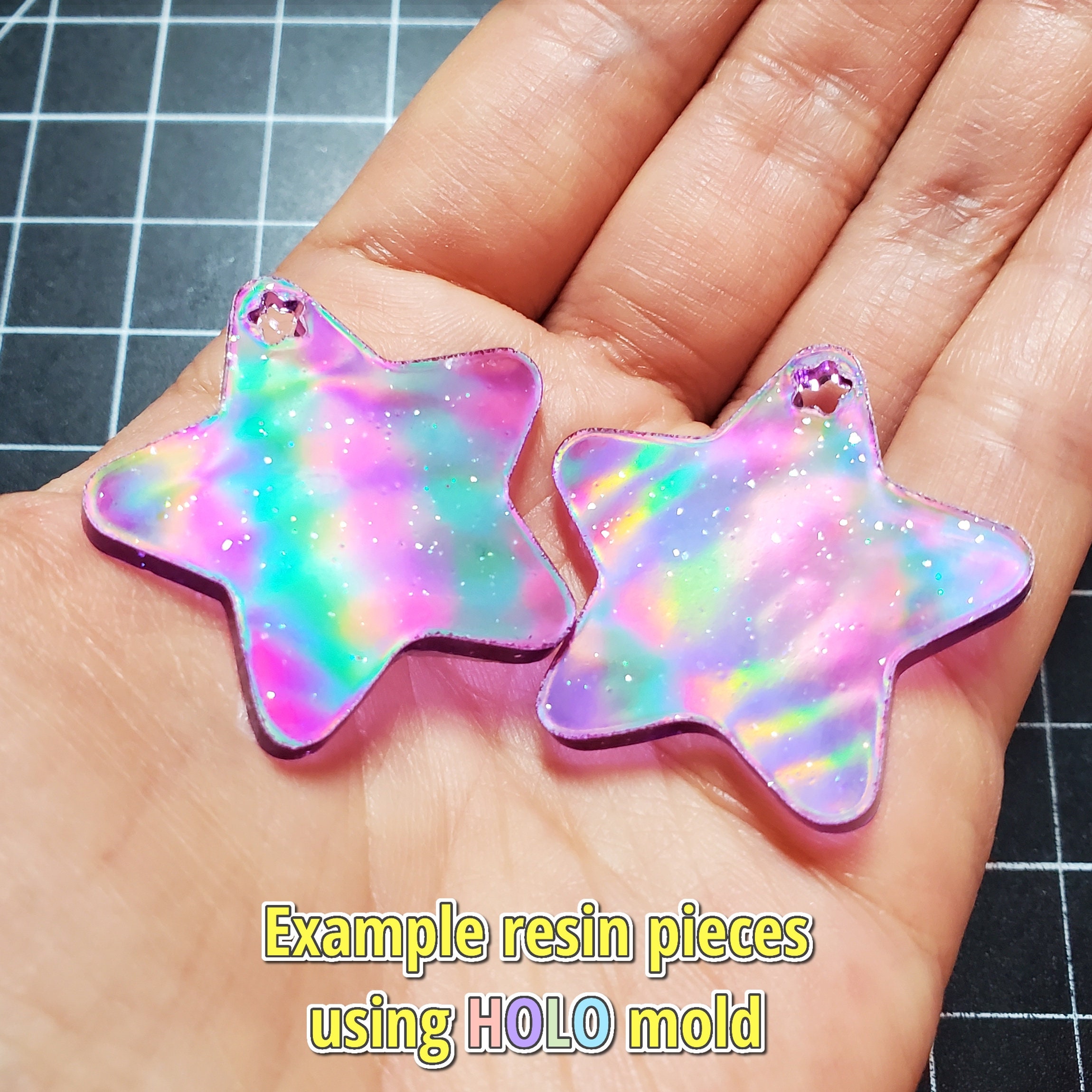 Juli Art Studio Uses Mold Star™ Series Platinum Silicone To Create  One-Of-A-Kind Holographic Molds