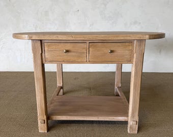 Laguna Elm Wood Island - Small