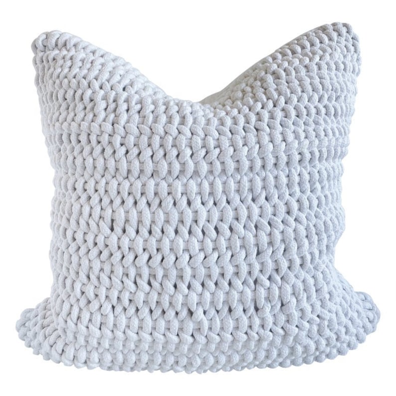 BloomHomeInc Woven Rope Pillow Cover