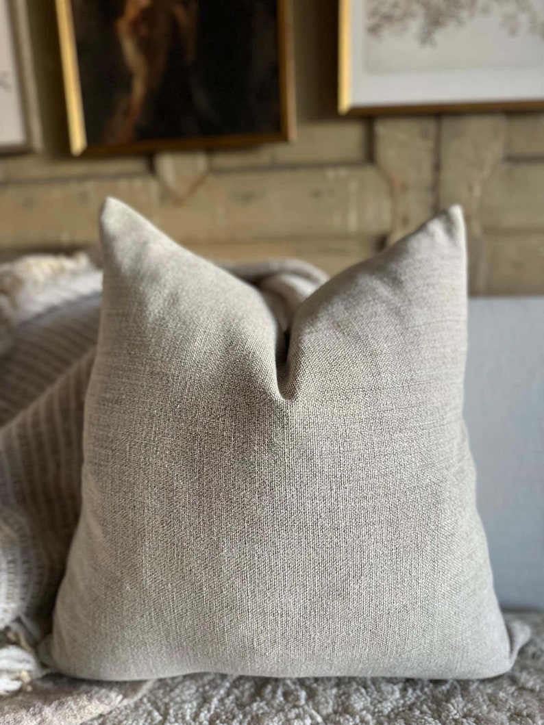 Bloom Home Inc. Belgian Linen Pillow - Thumbnail 2