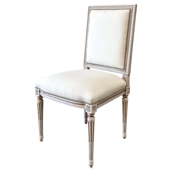 White Louis Dining Chair