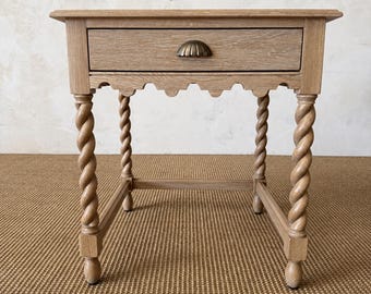 Bellows Oak Nightstand in Natural White Oak