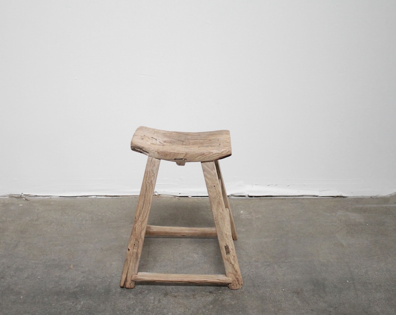 Bloom Home Inc. Elm Wood Stool