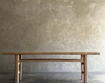 Reclaimed Elm Wood Jax Console Table 96&quot;