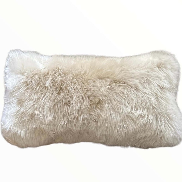 Sheepskin Pillow Etsy