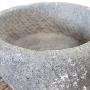 Antique Stone Mortar Bowl image 4