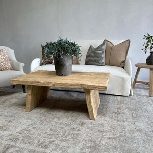 Beam Timber Coffee Table - Etsy