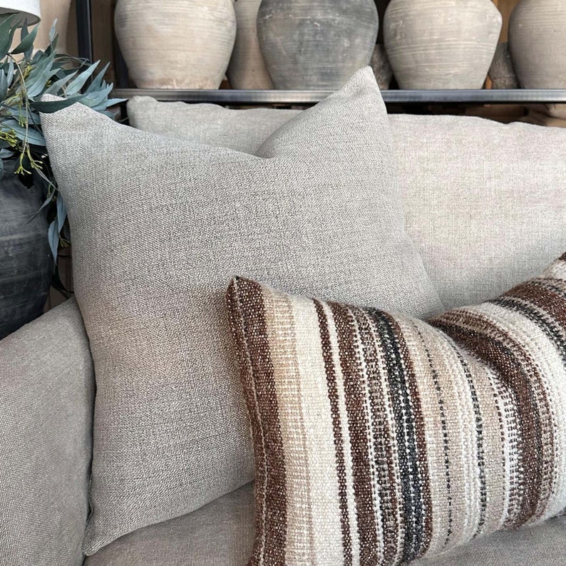 Bloom Home Inc. Belgian Linen Pillow - Thumbnail 4
