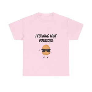Funny Potato Graphic Unisex Tee, Humorous Foodie T-Shirt image 7