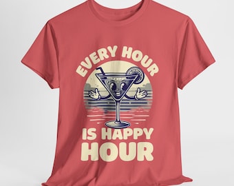 Its Always Happy Hour Somewhere Tee - Etsy