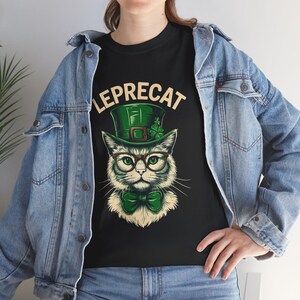 Kobold St Patricks Day T-Shirt, lustiges Katzen-T-Shirt, St. Patrick&#39;s Day Geschenk, St. Patrick&#39;s Day Shirt, St. Patrick&#39;s Day T-Shirt, St Patricks
